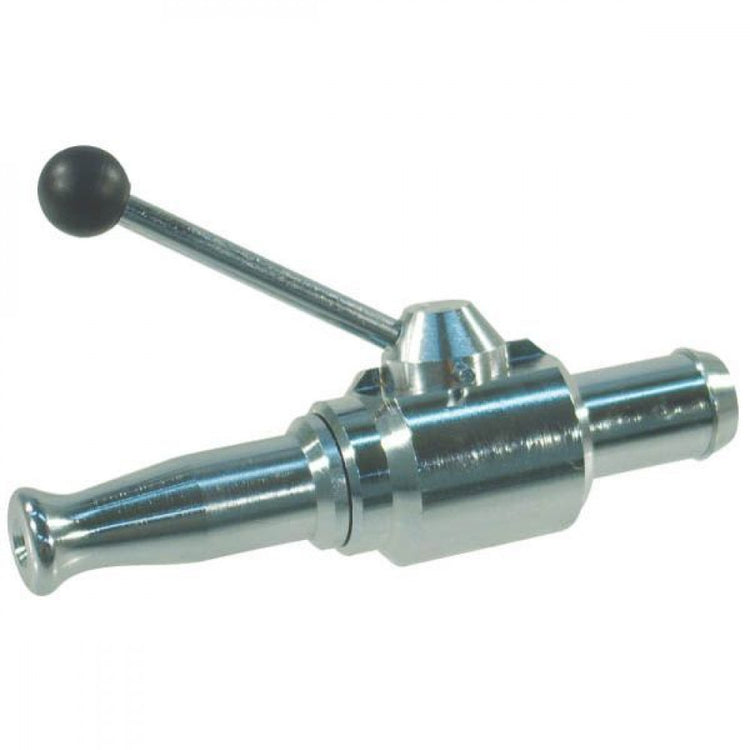 Abschließbarer Strahlsprüher, Messing-Chrom, 34 x 19 mm Tüllenhahn