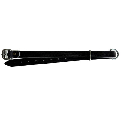 Kopfband, Wadenhalsband, Leder mit Ring