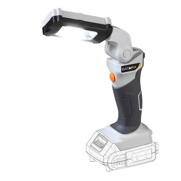 Batavia maxxpack 18V Batterie-LED-Lampenkörper
