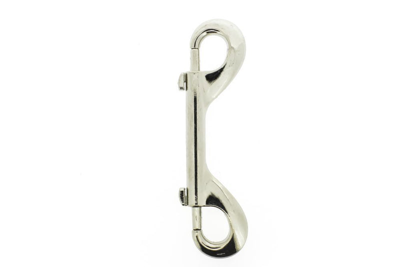 Produkte Karabiner vernickelt Doppelschnapper 87mm