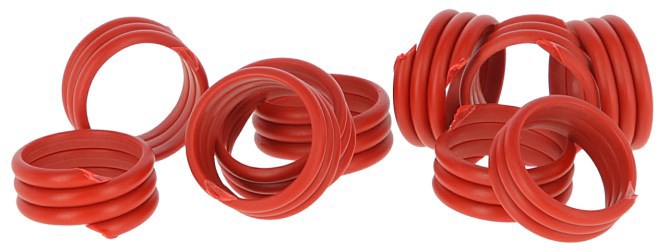 Hähnchenringe 16mm rot 20 Stück