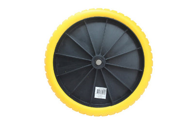 mm nie wieder auslaufen PU-Rad 400x8 ohne Achse Achsloch 20