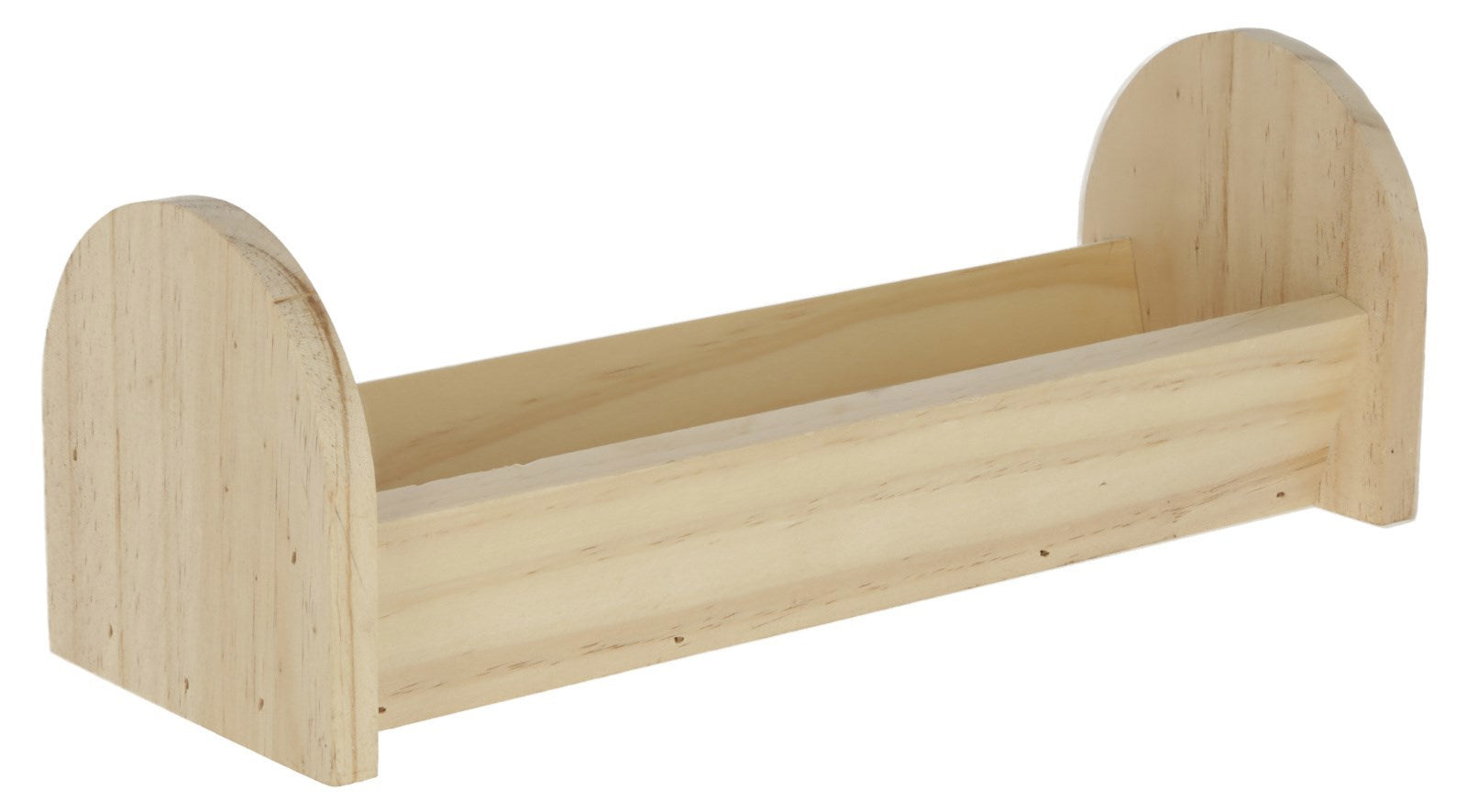 Kerbl Futtertrog für Nagetiere 28 x 10 x 10 cm aus Holz