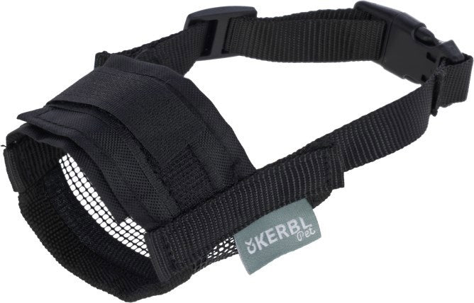 Nylon Maulkorb Hund Gr. XL schwarz