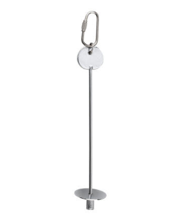 Kerbl Früchtehalter aus Metall 20 cm für Nagetiere