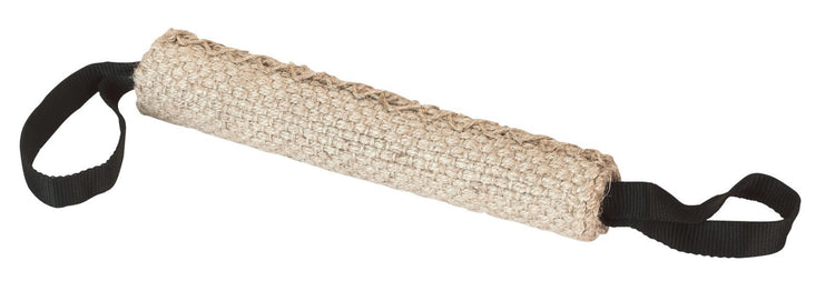 Beißroller aus geklebter Jute 25 cm