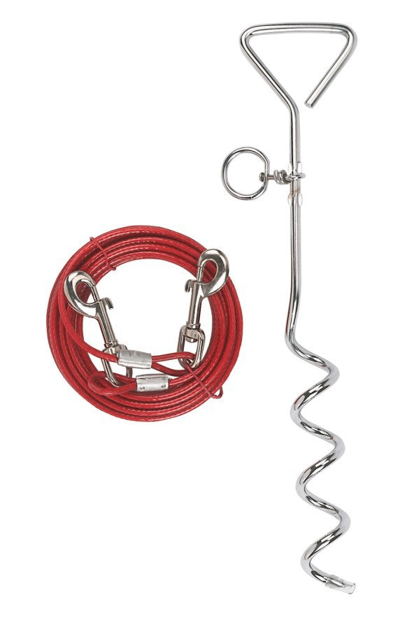 Konstruktionsspirale 8 mm x 40 cm mit Laufleine 5 mm x 6 m