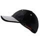 Arbeits-Baseballkappe mit schwarzem und grauem Schirm