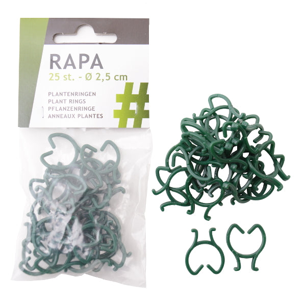 Rapa-Pflanzenringe 25 Stück