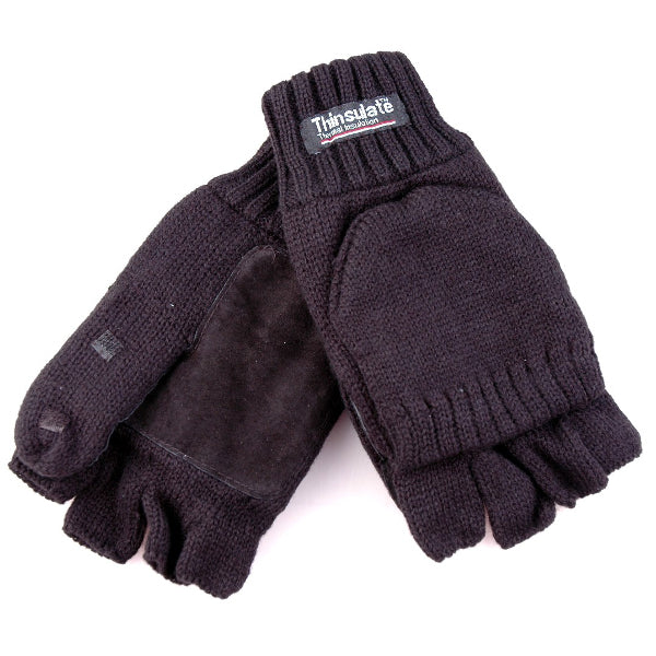 Handschuhmuffenklappe Anthraschwarz XL