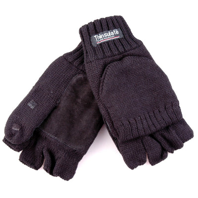 Handschuhmuffenklappe Anthraschwarz XL