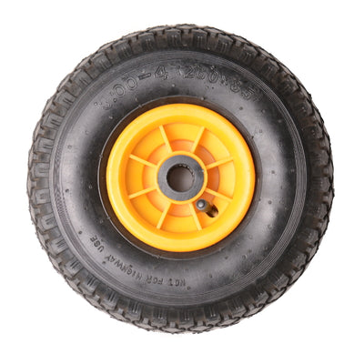 Mm-Rad 300x4 ohne Achse, gelbe Felge für Schlauchwagen