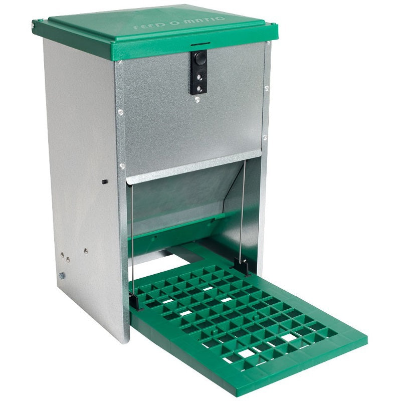 Olba Products Automatischer Futternapf, Trittnapf, 8 kg