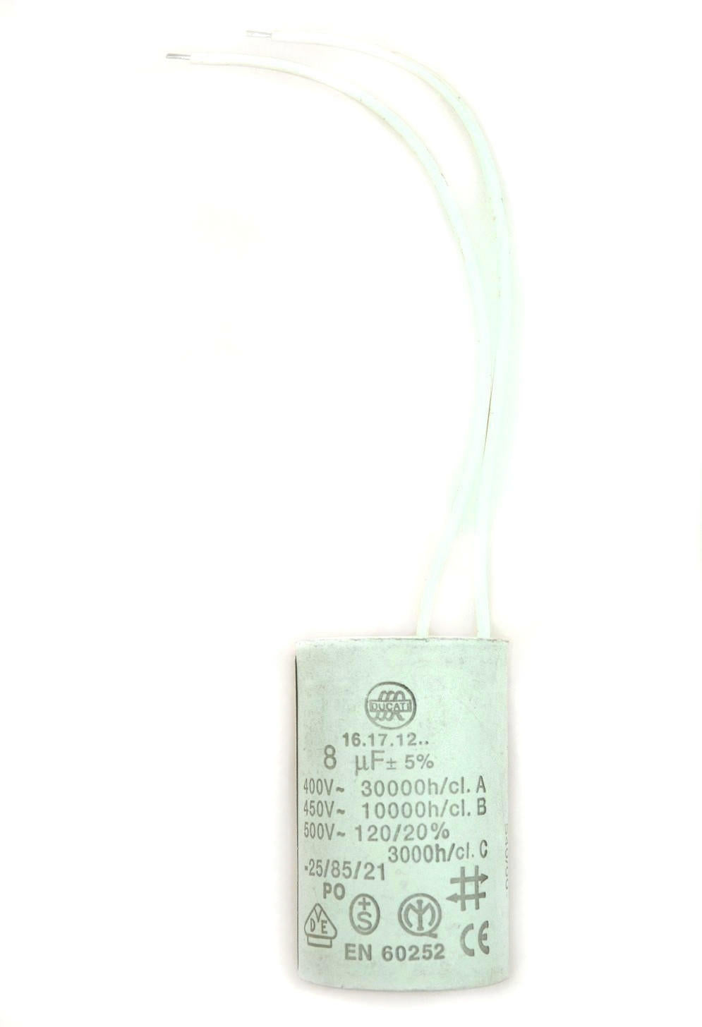 Euroguard-Kondensator 8uf b600