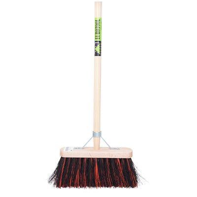 Mm Eurotool Besen FSC 29cm Becken schwarz PVC mm Stiel 150cm