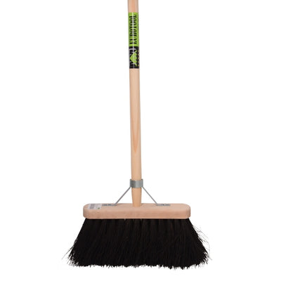 Mm Eurotool Besen FSC 29cm Colombo schwarz mm Stiel 150cm