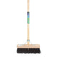 Mm Eurotool Besen FSC 29 cm Becken schwarz mm Stiel 150 cm Stockhalter
