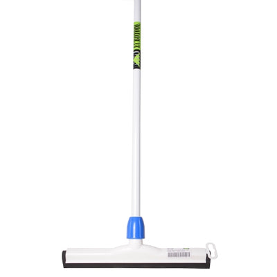 Mm Eurotool Bodenwischer Kunststoff 35 cm schwarzer Gummi mm Griff 140 cm