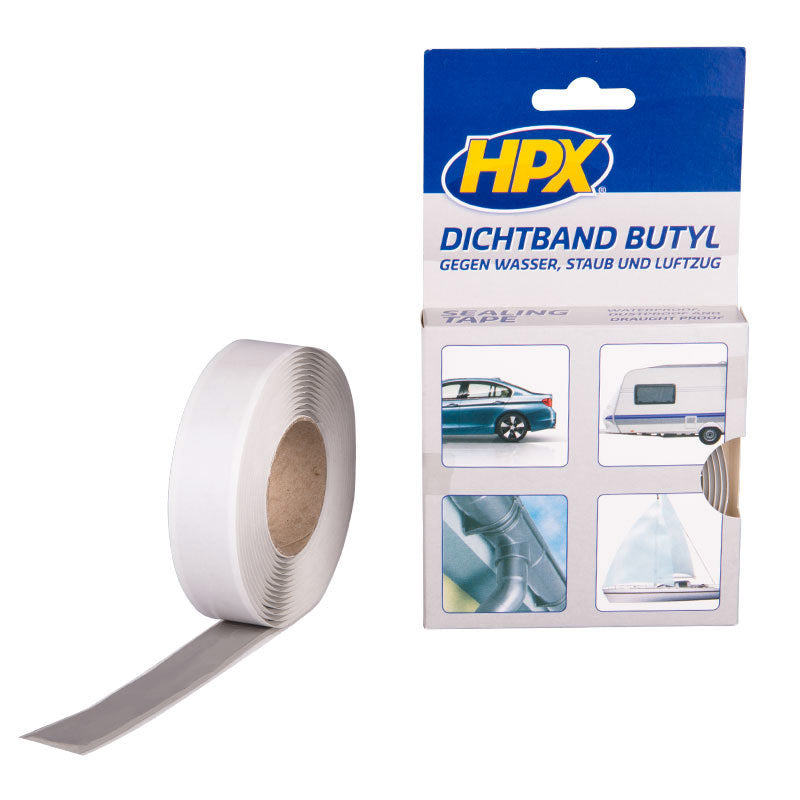 Hpx Butyl-Dichtungsband grau 20 mm x 3 m
