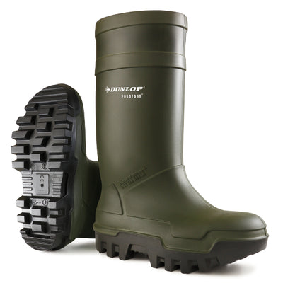 Dunlop C662933 Thermo + Purofort S5 Full Safety Grün – Größe 42 (UK8) – 15.032.047.08