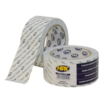 HPX Putzläufer-Bauband, sauber, abnehmbar, weiß, 50 cm x 33 m
