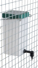 Olba Produkte Trinkflasche mit Klappdeckel 1 l natur inkl. Halterung