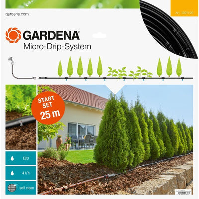 Gardena Mikro-Tropfsystem-Starterset für 15-m-Reihenpflanzen