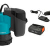 Gardena Akku-Tauchpumpe 20002 klar 18V P4A Set