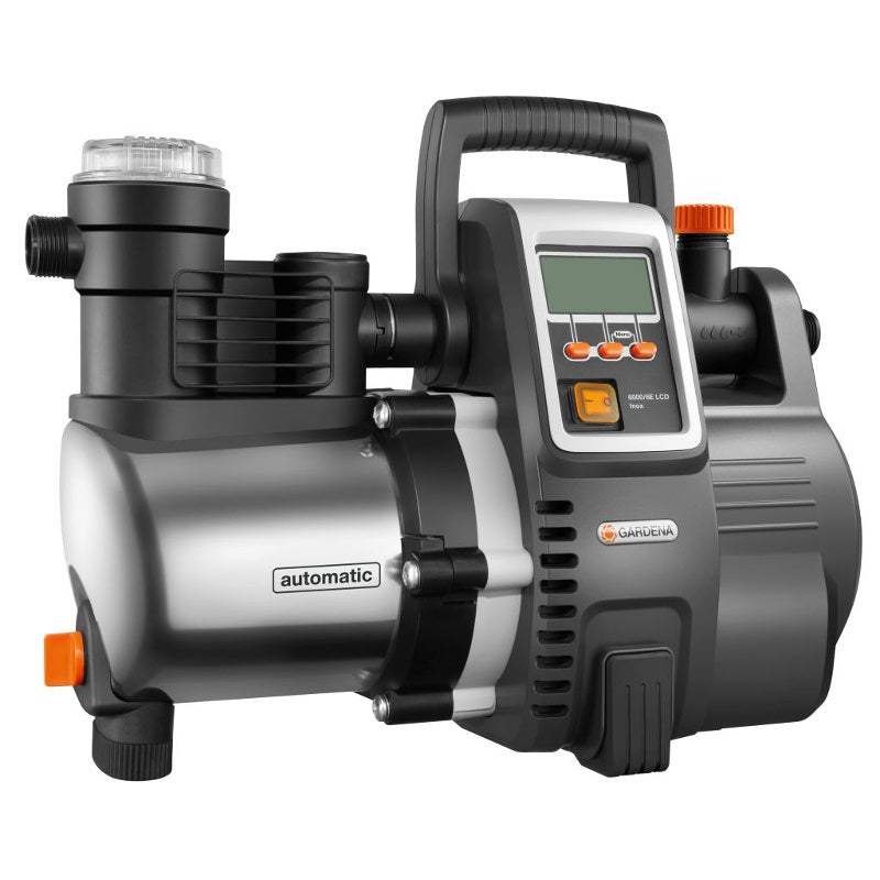 Gardena Hydrofoor Pomp 6000 6 LCD Edelstahl
