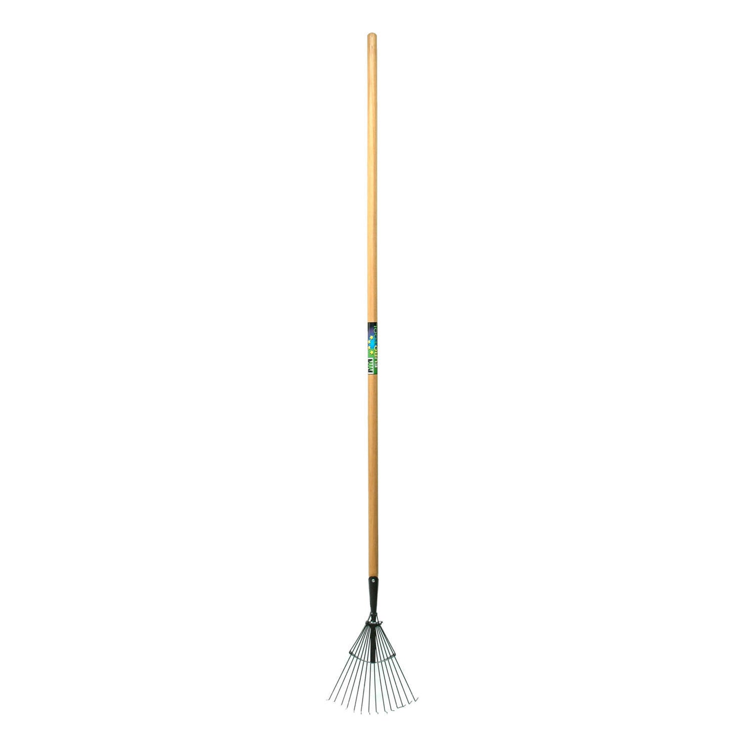Mm Eurotool Rasenrechen mm Prof 14tds rund mit Stiel 160 cm