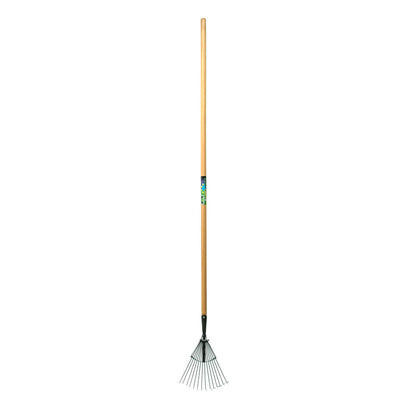 Mm Eurotool Rasenrechen mm Prof 14tds rund mit Stiel 160 cm