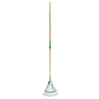 Mm Eurotool Rasenrechen mm verstellbar 22tds flach mit Griff 150cm