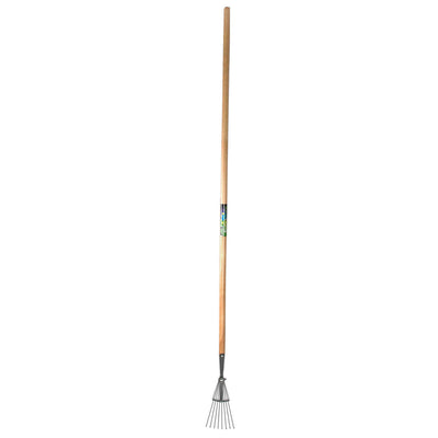 Mm Eurotool Rasenrechen mm Prof 8tds rund mit Stiel 160 cm