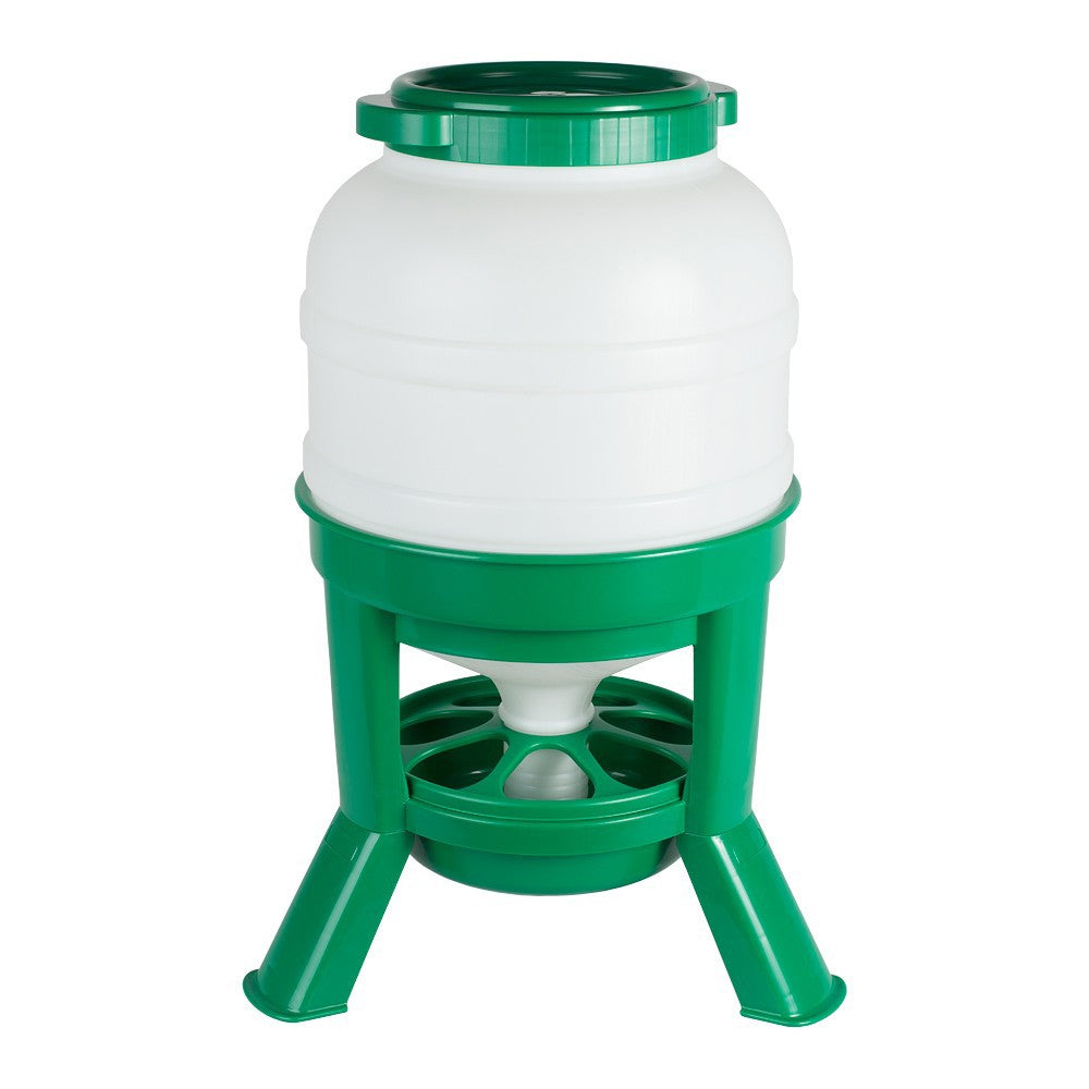 Olba Futtertrichter 30 Liter Kunststoff grün