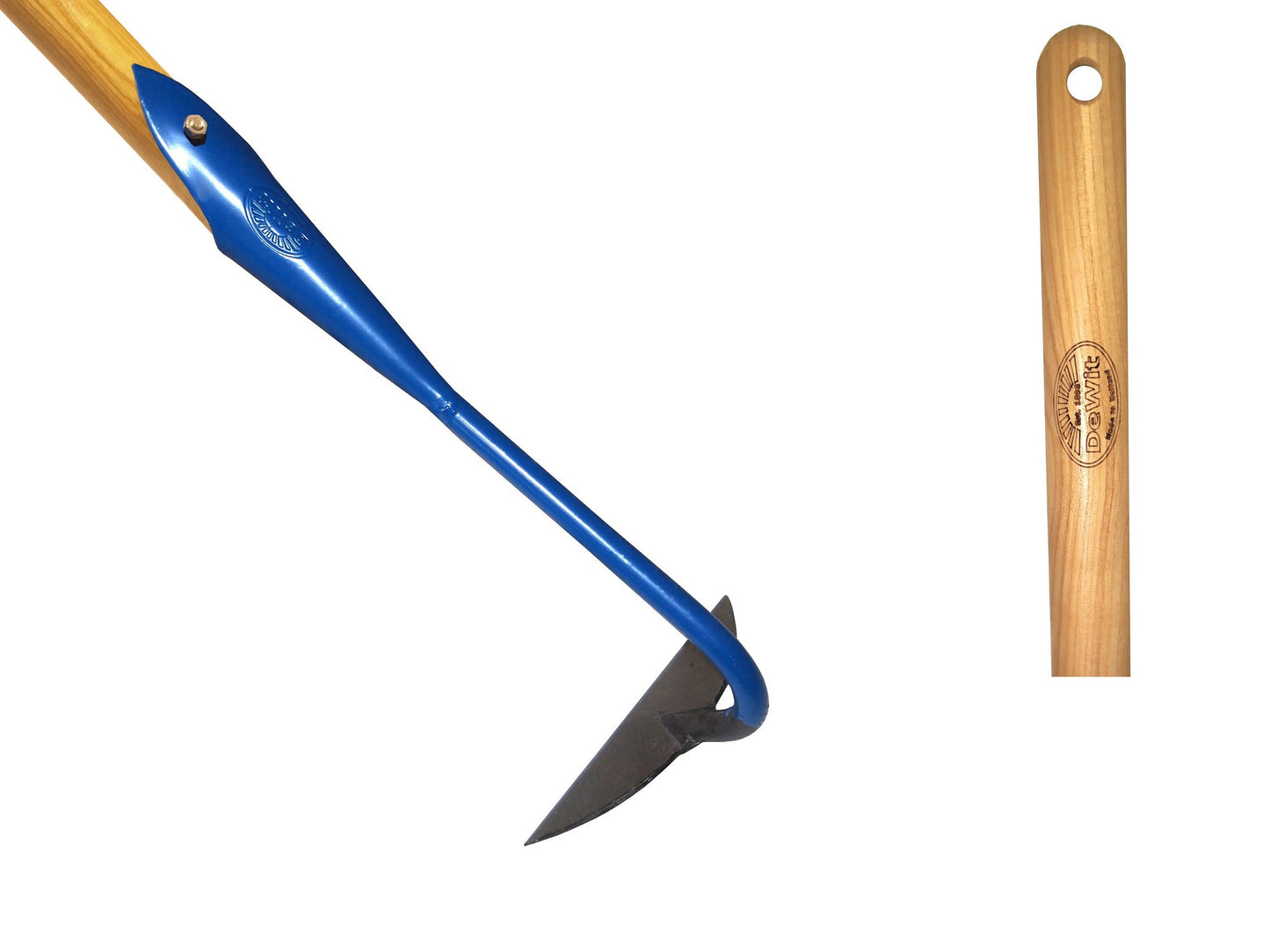 Die weißen Produkte, Absatz, geschmiedet, blau, 18 cm, Griff 170 cm, Stardewitstar