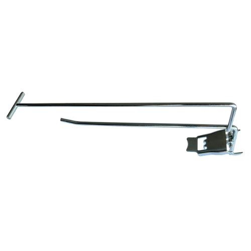 Einzelne 20 cm lange, 48 mm lange T-Steg-Klammer gehäkelt