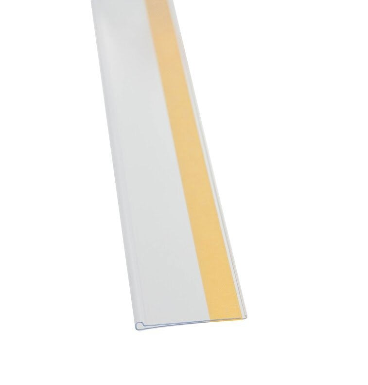 Preisleiste 988 x 38 mm Klebemodell transparent