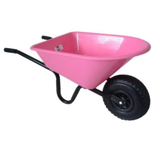 Produkte Kinderschubkarre mm rosa Metall Kunststoff