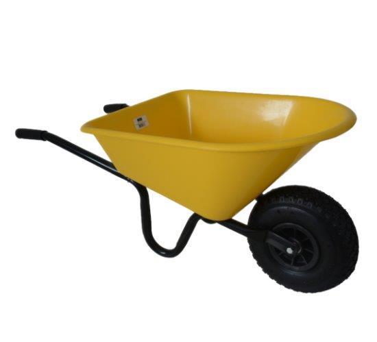 Produkte Kinderschubkarre mm gelb Metall Kunststoff