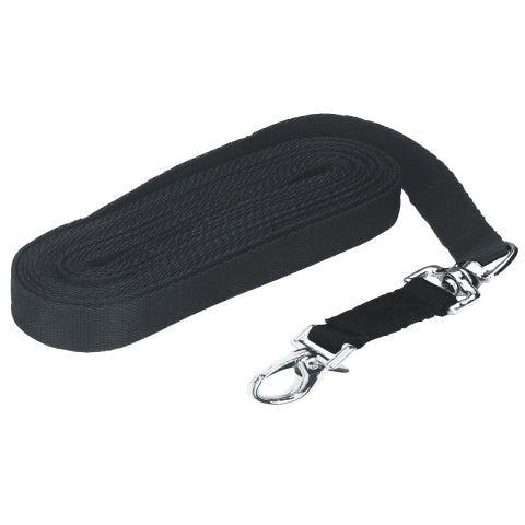 Longierleine schwarz 75 Meter