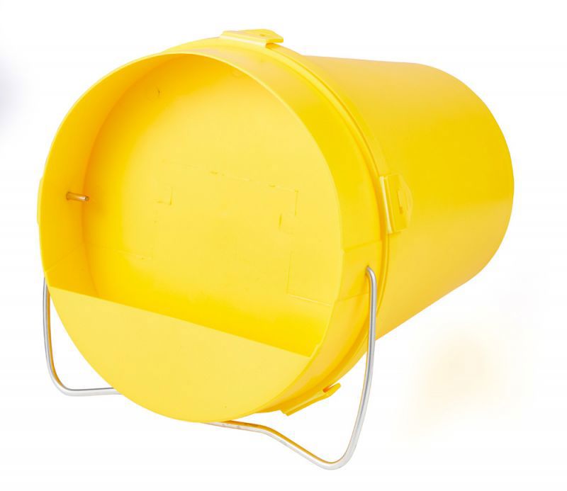 Plastikeimer gelb 55 Liter