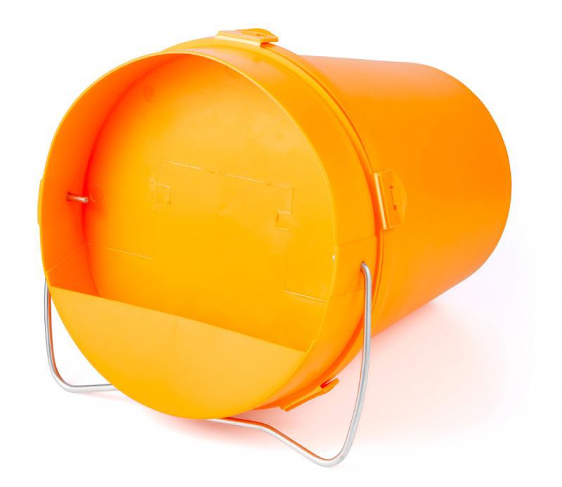 Plastikeimer orange 55 Liter