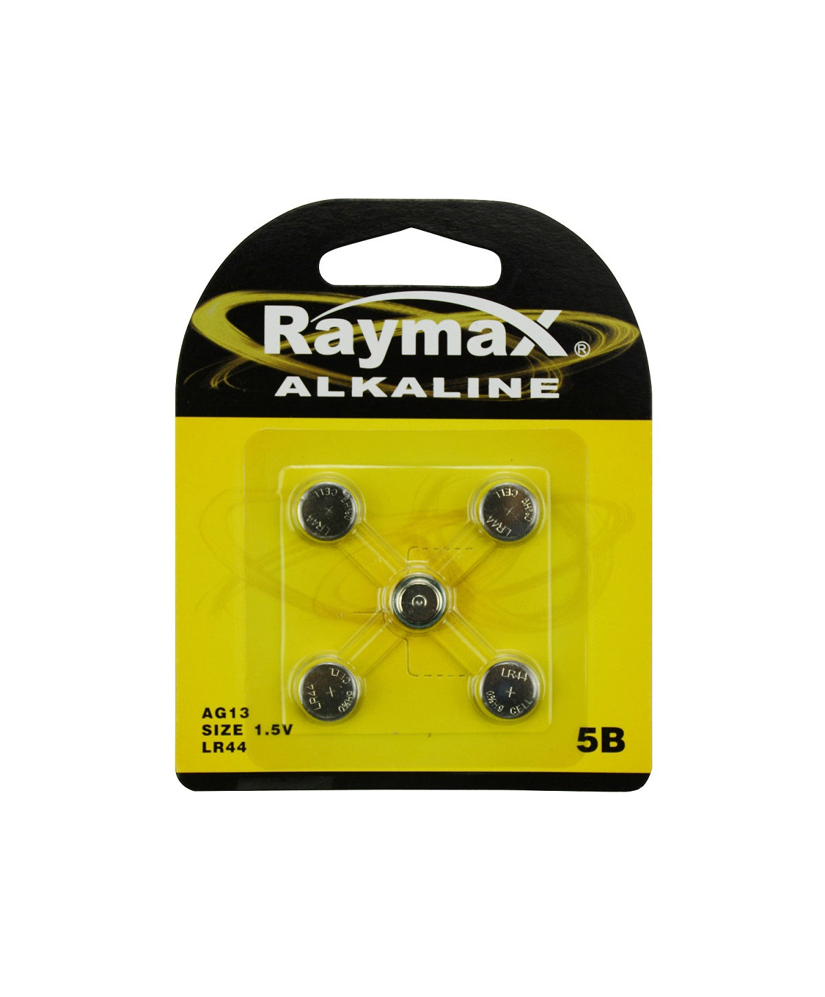 Raymax Produkte Knopfzellenbatterie 1 5V AG13LR44 5 Stück
