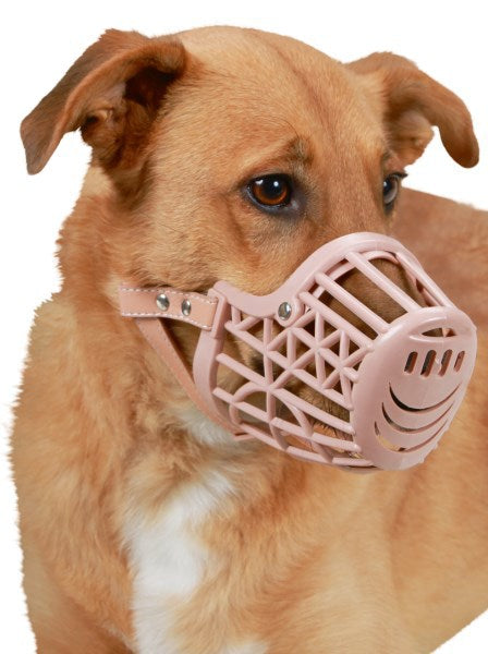 Maulkorb für Hunde aus Kunststoff, Größe 5
