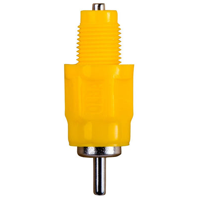 Olba-Produkte Küken-Trinknippel aus Edelstahl, 18-Außengewinde, 3-mm-Stift