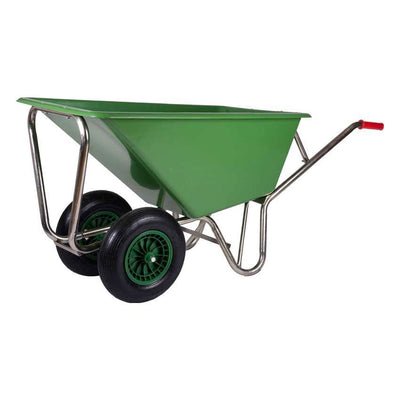 MM-Produkte Schubkarre 160 Liter polybeschichtete Basis GED 2 Rad 1