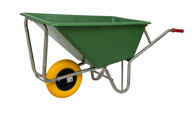 MM-Produkte Schubkarre 160 Liter polybeschichtete Basis GED 1 NML Rad
