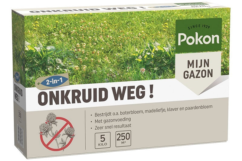 Pokon-Unkraut weg 5 kg 250 m2