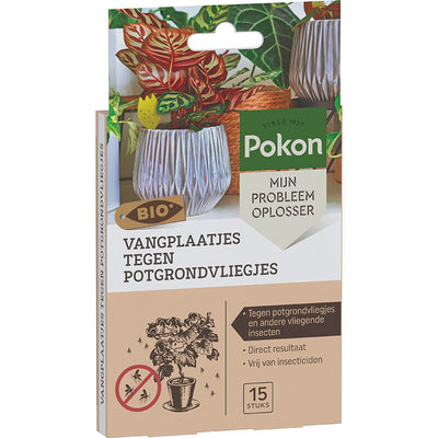 Pokon Bio-Klebefallen gegen Blumenerdefliegen 15 Stk