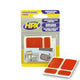 Hpx doppelseitiges Acrylband HSA Powerbond Pads Anthrazit 4 Stk